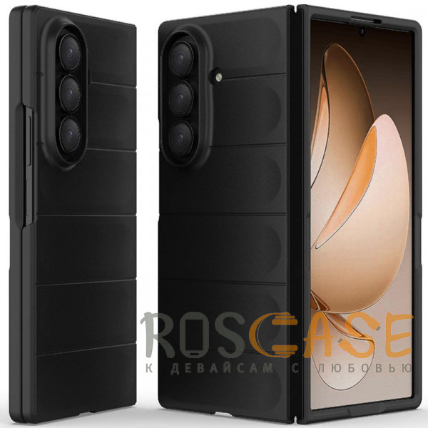 Фото Черный Flex Matte | Пластиковый чехол с Soft Touch покрытием для Samsung Galaxy Z Fold 7