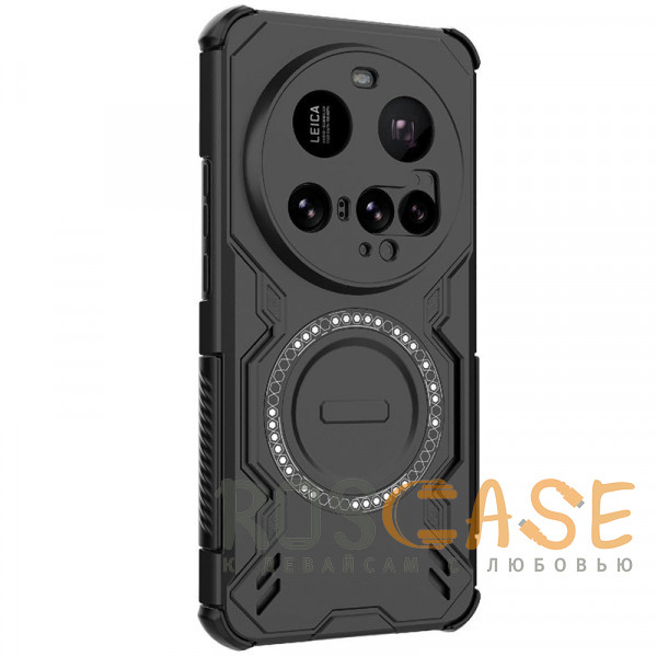 Фото Черный Mirage MagSafe | Противоударный чехол с поддержкой MagSafe для Xiaomi Mi 15 Ultra