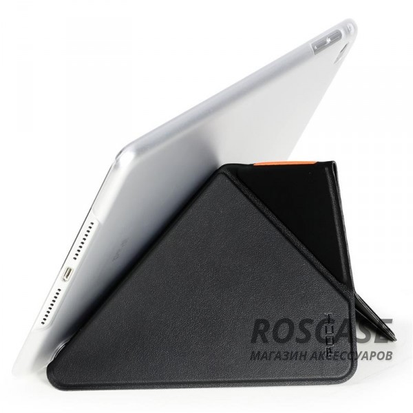Фотография Черный / Black Кожаный чехол (книжка) Rock Devita Series для Apple iPad mini 4