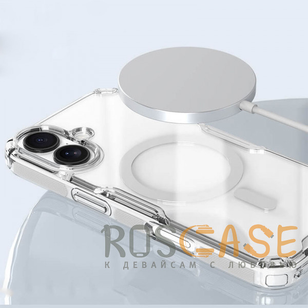 Фото Прозрачный Nillkin Nature PRO Magnetic | Прозрачный силиконовый чехол для магнитной зарядки для iPhone 17