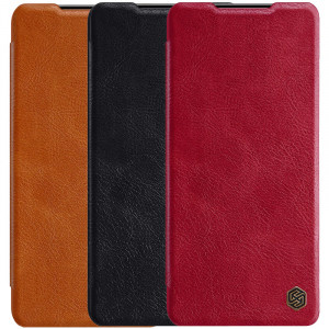 Nillkin Qin | Чехол-книжка из Premium экокожи  для Samsung Galaxy S21