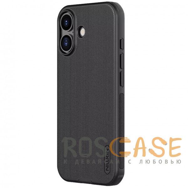 Фотография Черный Nillkin Super Frosted Shield Magnetic | Пластиковый чехол с поддержкой магнитной зарядки Magsafe для iPhone 17