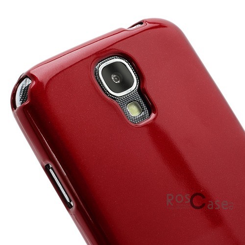 Изображение Красный Mercury Jelly Pearl Color | Яркий силиконовый чехол для для Samsung i9500 Galaxy S4