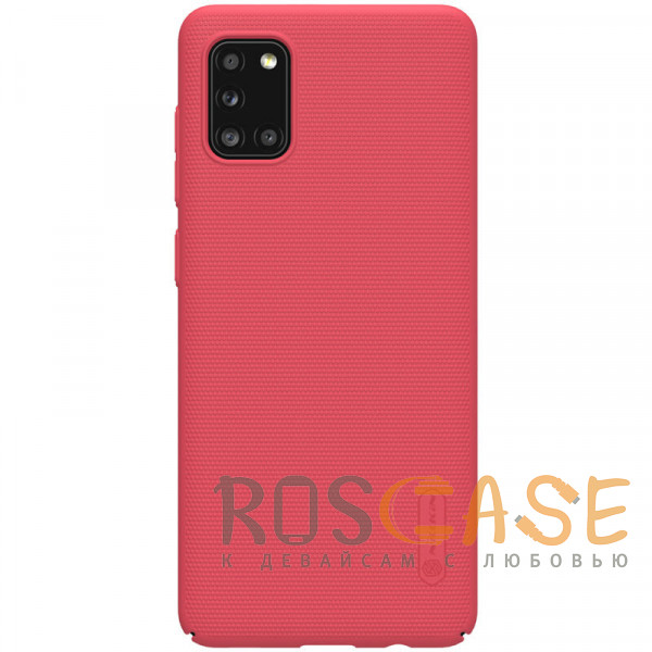 Фото Красный Nillkin Super Frosted Shield | Матовый пластиковый чехол для Samsung Galaxy A31