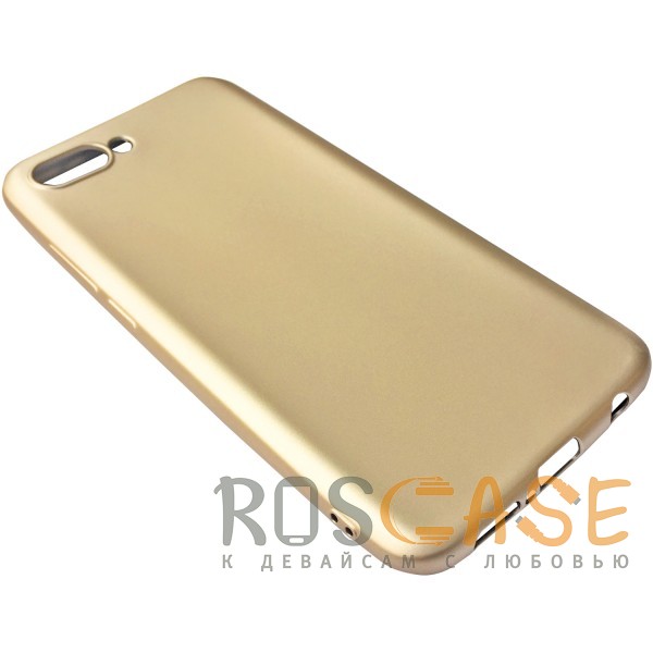 Фотография Золотой J-Case THIN | Гибкий силиконовый чехол для Huawei Honor 10