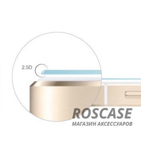 Изображение Защитное стекло ROCK Premium Tempered (2.5D) Glass (Anti-Blue Light) для Apple iPhone 5/5S/SE