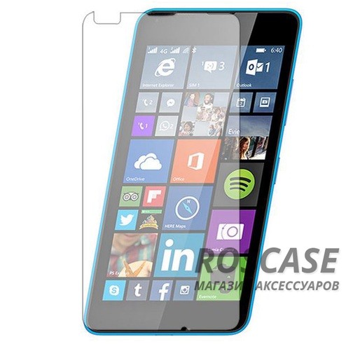 Фото H+ | Защитное стекло для Microsoft Lumia 640 (картонная упаковка)