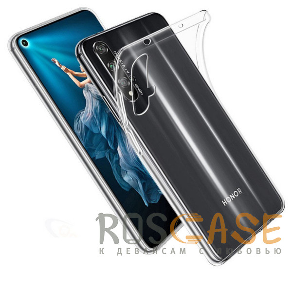 Фото Прозрачный силиконовый чехол для Huawei Honor 20 / Nova 5T