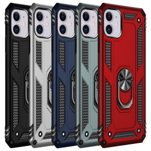 Противоударный чехол Serge Ring под магнитный держатель для iPhone 11