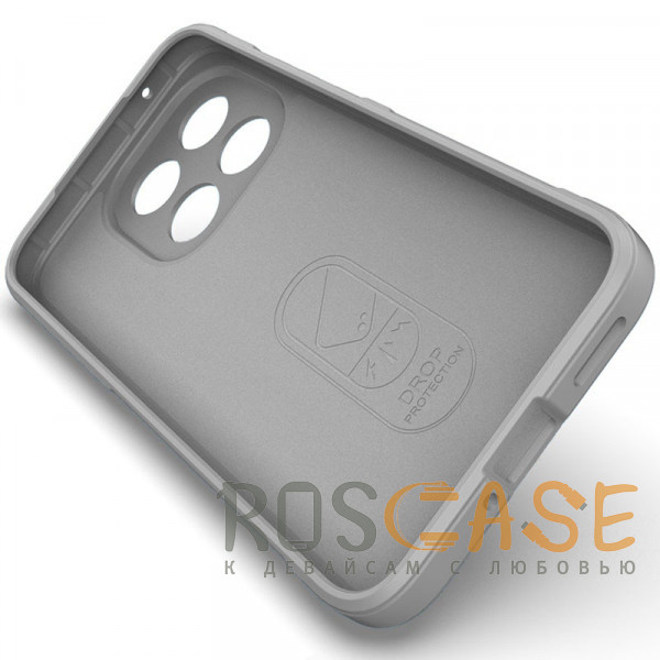 Изображение Серый Flex Silicone | Противоударный чехол для Xiaomi Mi 15T с защитой камеры и микрофиброй