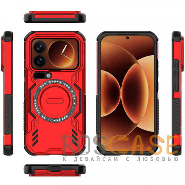 Фотография Красный Mirage MagSafe | Противоударный чехол с поддержкой MagSafe для Xiaomi Mi 17 Pro