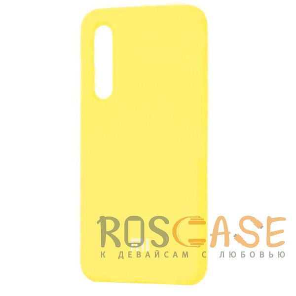 Фото Желтый Чехол Silicone Cover для Xiaomi Mi CC9e/A3