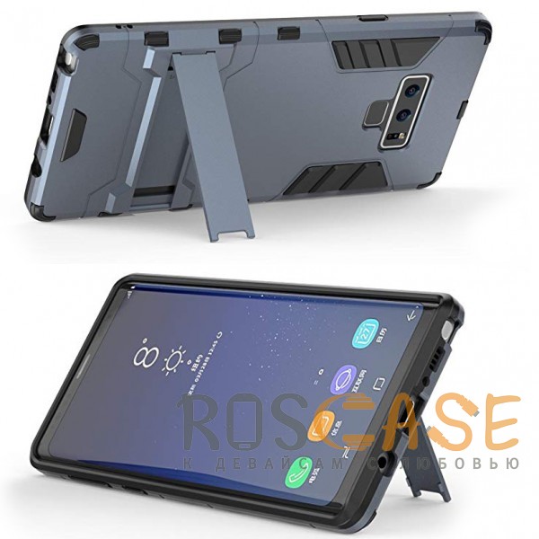 Фото Серый / Metal slate Transformer | Противоударный чехол для Samsung Galaxy Note 9 с мощной защитой корпуса