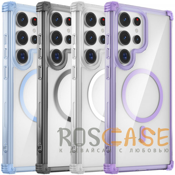 Фото Nature Magnetic | Прозрачный противоударный чехол с поддержкой MagSafe для Samsung Galaxy S25 Ultra