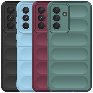 Flex Silicone | Противоударный чехол для Samsung Galaxy A56 / A36 5G с защитой камеры и микрофиброй