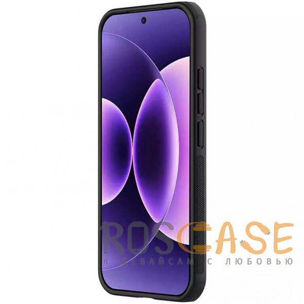 Изображение Черный Nillkin Super Frosted Shield Pro | Матовый чехол из пластика и ТПУ для Xiaomi Mi 17 Pro