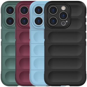 Flex Silicone | Противоударный чехол для iPhone 15 Pro с защитой камеры и микрофиброй
