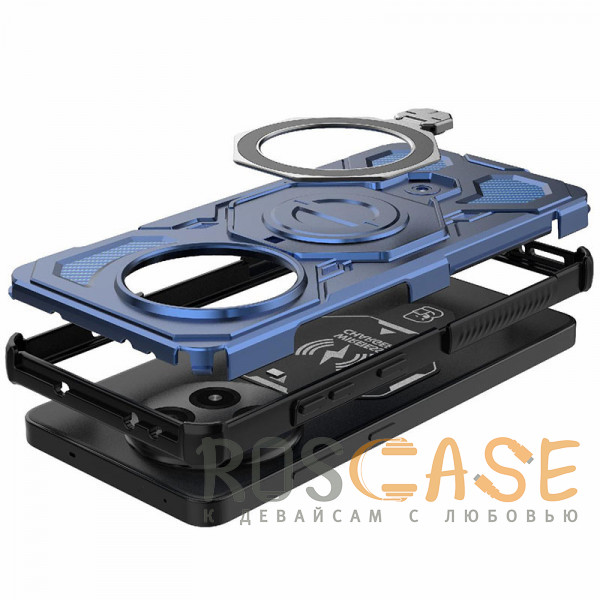 Фотография Темно-синий Magnus | Противоударный чехол с Magsafe для OnePlus 13R / Ace 5