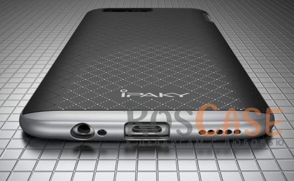 Фотография Черный / Серый iPaky Hybrid | Противоударный чехол для OnePlus 5