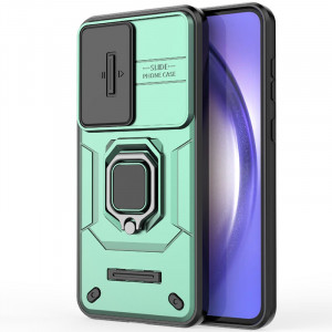 Transformer Ring Holder | Противоударный чехол с кольцом и шторкой камеры  для Samsung Galaxy A56