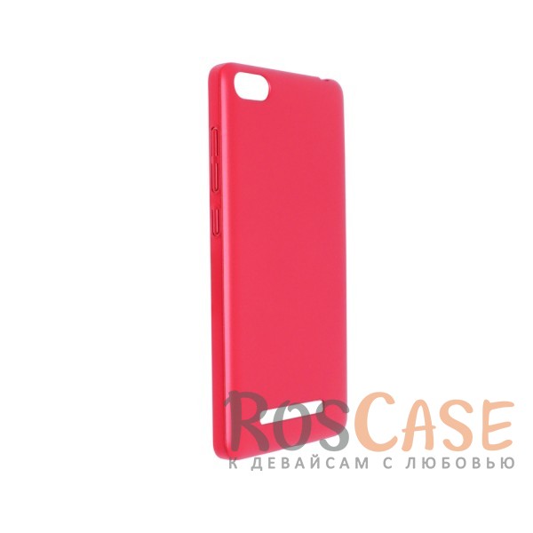 Изображение Красный Joyroom | Матовый soft-touch чехол для Xiaomi Mi 4i / Mi 4c с защитой торцов