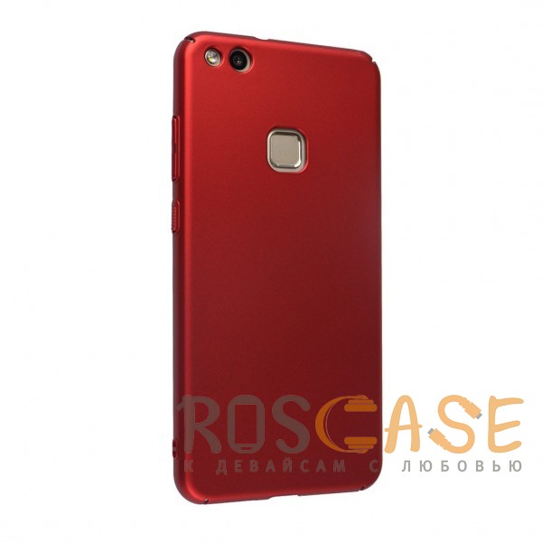 Фотография Красный J-Case THIN | Пластиковый чехол для Huawei P10 Lite с гладким покрытием