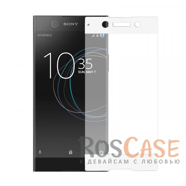 

Mocolo CP+ | Стекло с цветной рамкой на весь экран для Sony Xperia XA1 / XA1 Dual (Белый)