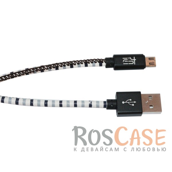 Изображение Зебра Дата кабель USB to MicroUSB (в подарочной упаковке)