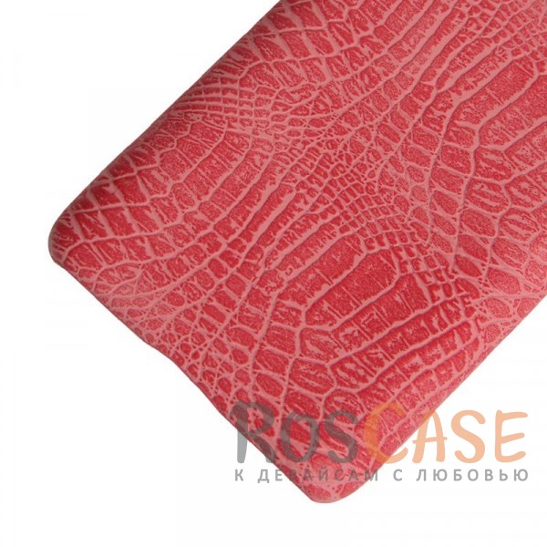 Фото Розовый Croc | Чехол для Xiaomi Mi 5s с текстурой крокодиловой кожи