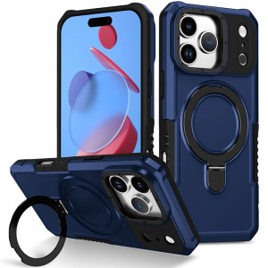 Magnetic Armor Ring | Противоударный чехол с MagSafe и кольцом  для iPhone 17 Pro