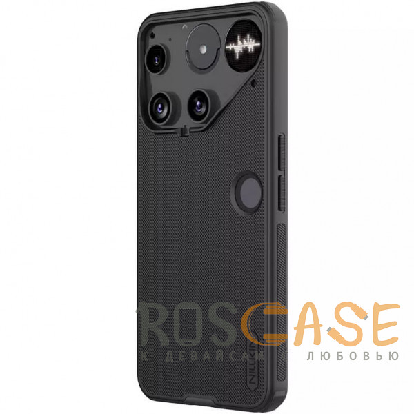 Фотография Черный Nillkin Super Frosted Shield Pro | Матовый чехол из пластика и ТПУ для Nothing Phone 3