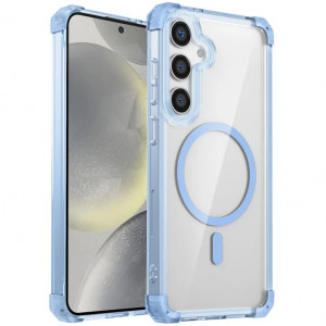 Nature Magnetic | Прозрачный противоударный чехол с поддержкой MagSafe  для Samsung Galaxy S24