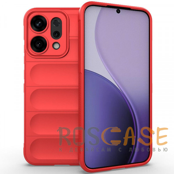 Фото Красный Flex Silicone | Противоударaный чехол для Huawei Nova 14 с защитой камеры и микрофиброй