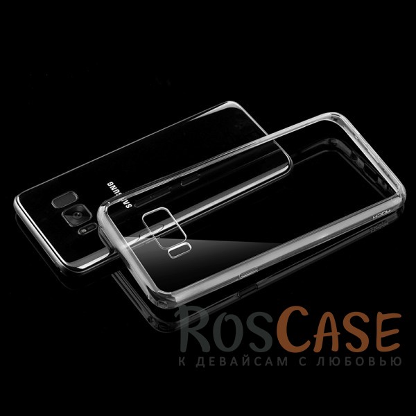 Фотография Прозрачный / Transparent Rock Pure | Ультратонкий чехол для Samsung G955 Galaxy S8 Plus из прозрачного пластика