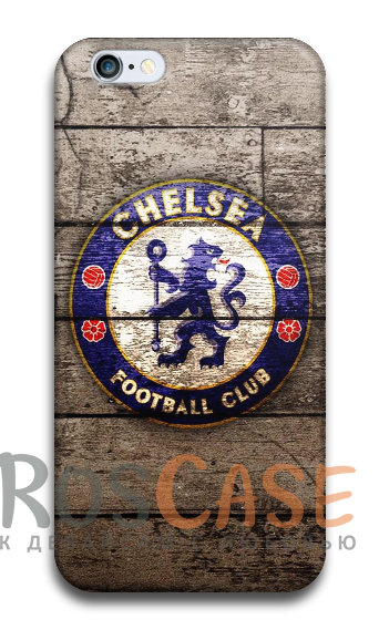 Фото Челси №2 Пластиковый чехол RosCase "Футбольные команды" для iPhone 5/5S/SE