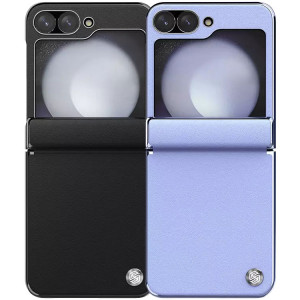Nillkin CamShield Leather | Чехол из Premium экокожи для Samsung Galaxy Z Flip 7 FE / Z Flip 6