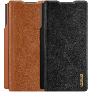 Nillkin Qin PRO | Чехол-книжка из Premium экокожи с защитой камеры для Samsung Galaxy Z Fold 7