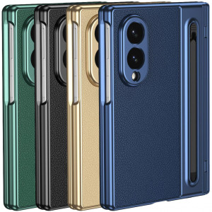 Чехол 3D с кожаной вставкой и стилусом для Samsung Galaxy Z Fold 8