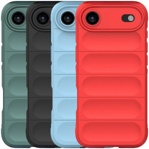 Flex Silicone | Противоударный чехол для iPhone 17 Air с защитой камеры и микрофиброй